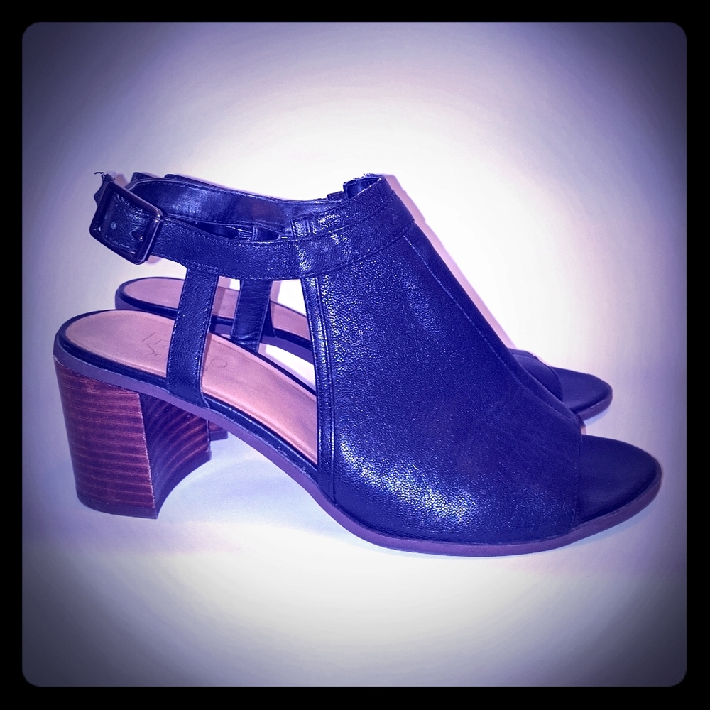 Franco Sarto Peep Toe Heel Slingback